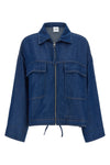 blake wide denim jacket