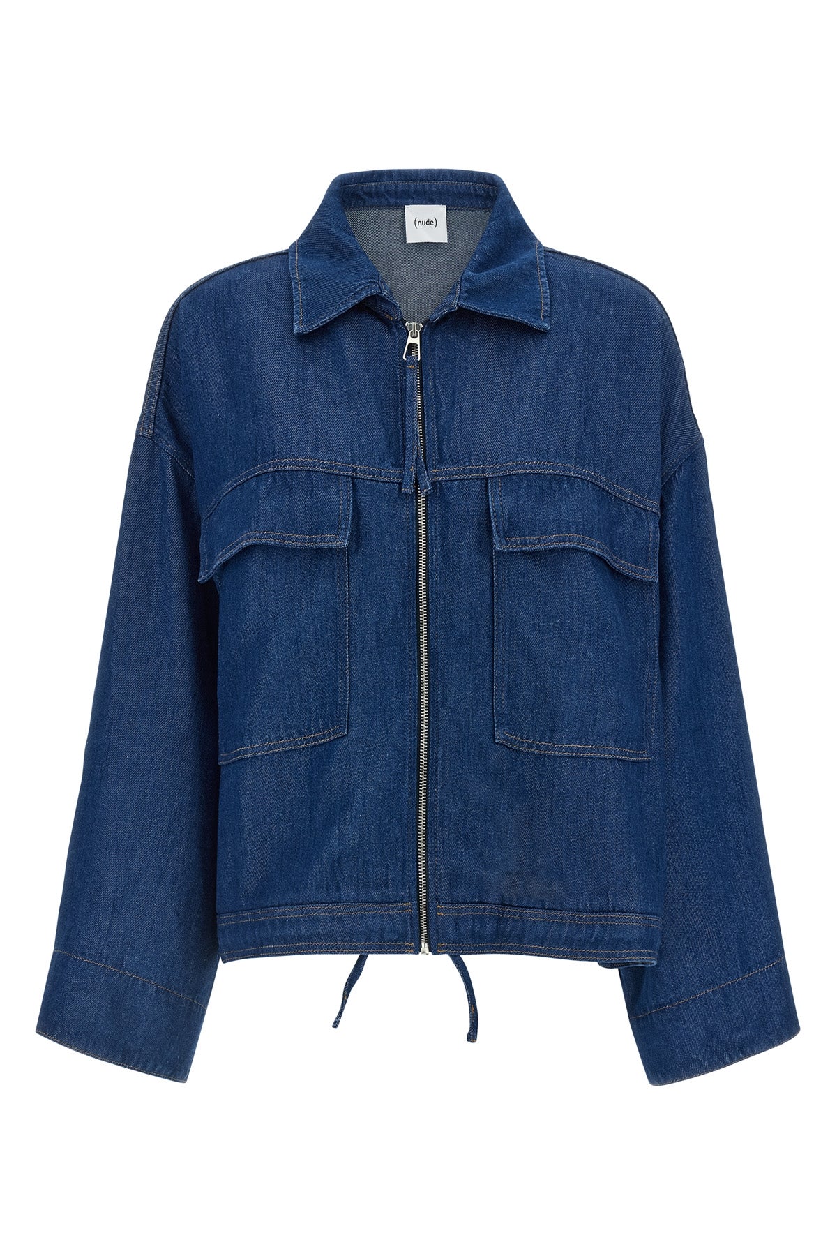 blake wide denim jacket