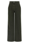 garment-dyed cotton denim jeans