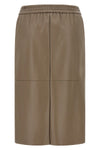the midi skirt nude redefines the codes of everyday wardrobe through an essentia