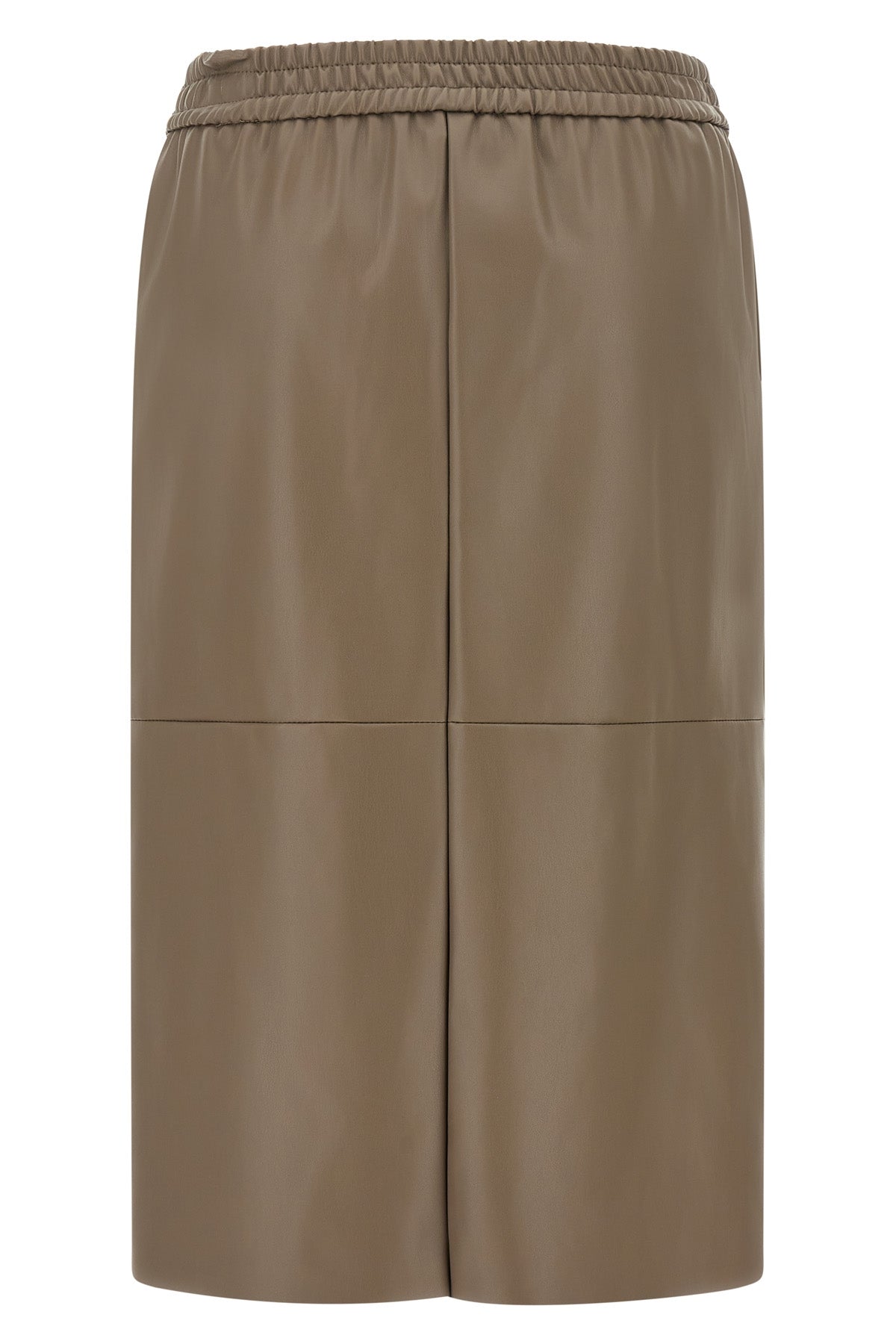 the midi skirt nude redefines the codes of everyday wardrobe through an essentia