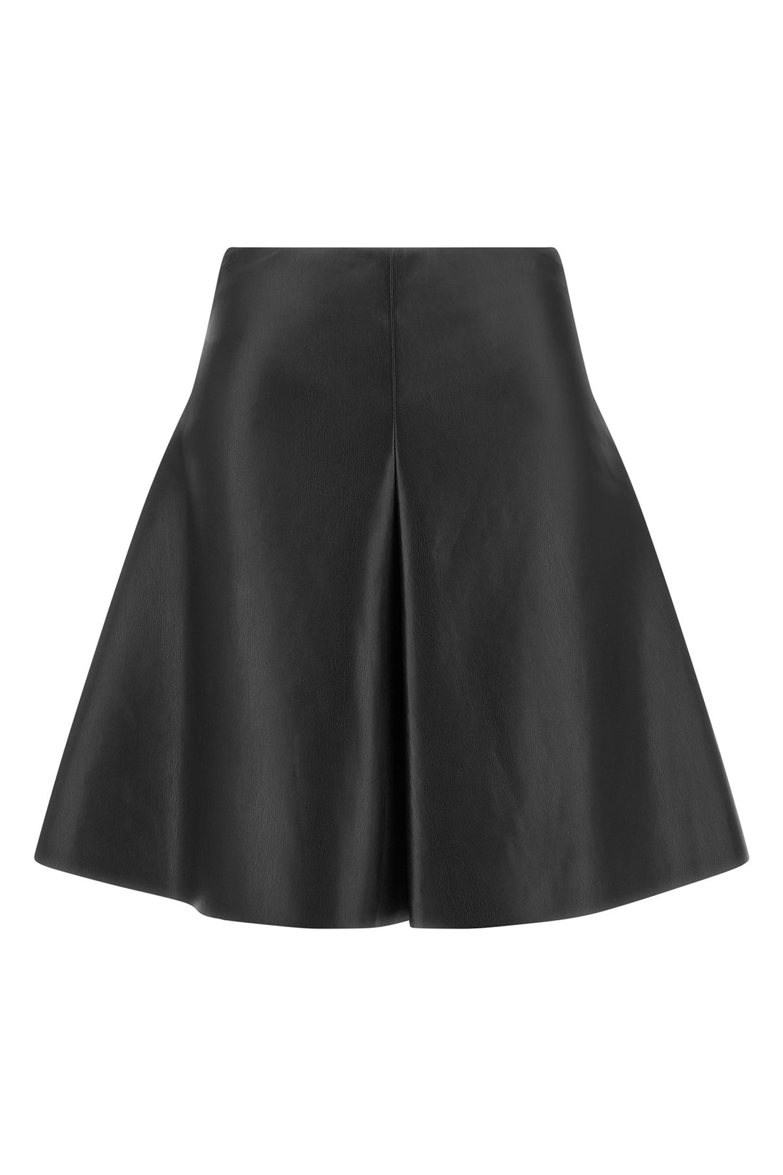 NUDE 40 the nude mini skirt defines a flared silhouette