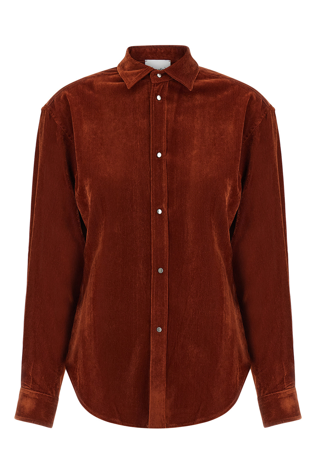 NUDE 38 the nude shirt redefines the codes of everyday wardrobe through a relaxed silhou