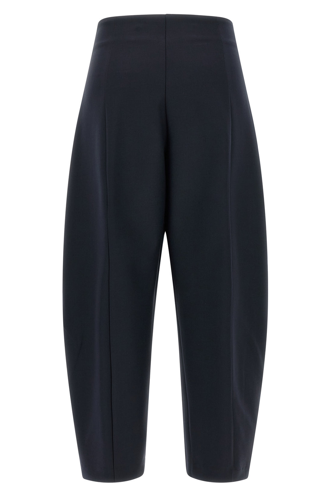 NUDE 38 the nude pants define new volumes through a rigorous sartorial construction