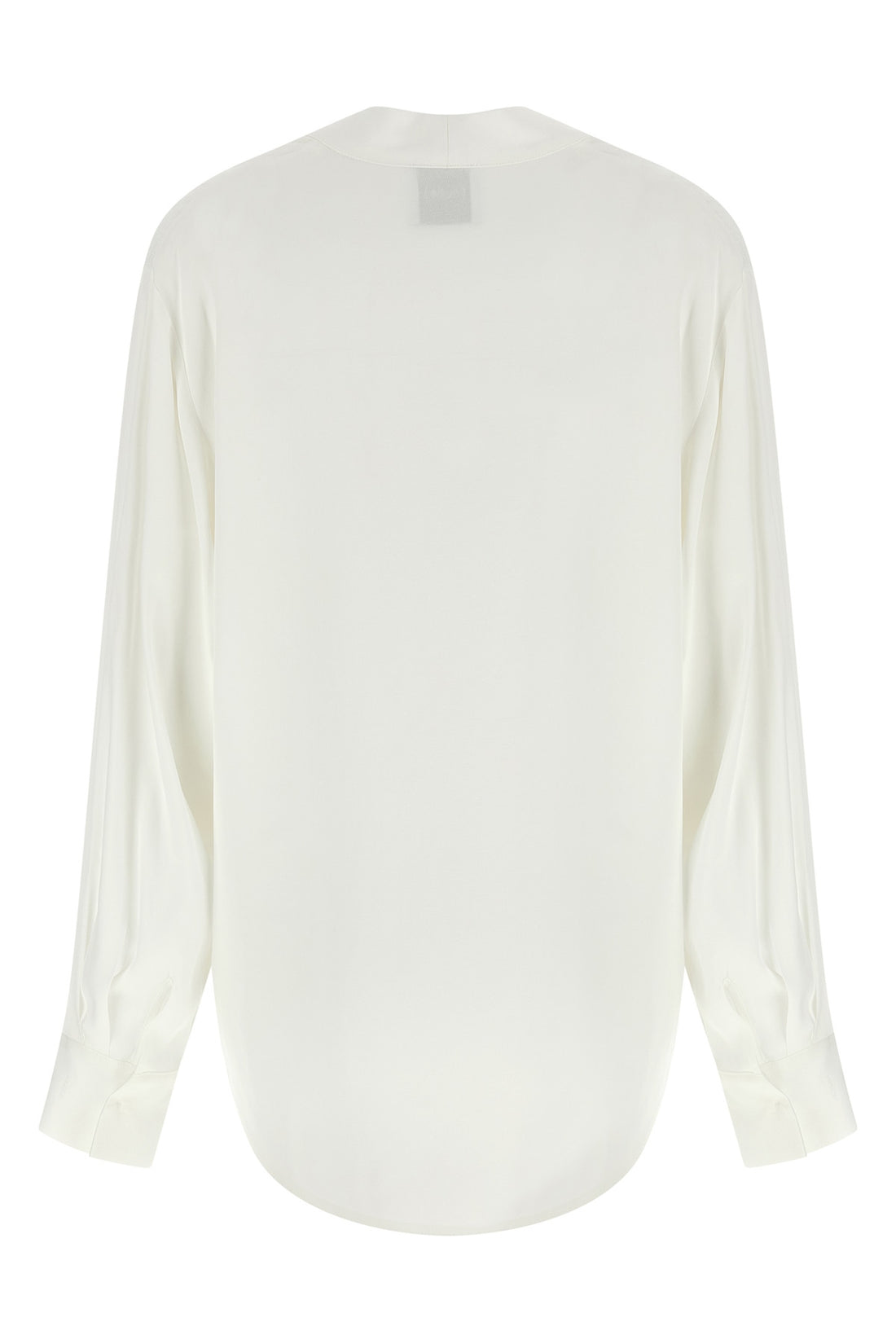 NUDE 38 the nude blouse is distinguished by a fluid and deconstructed silhouette
