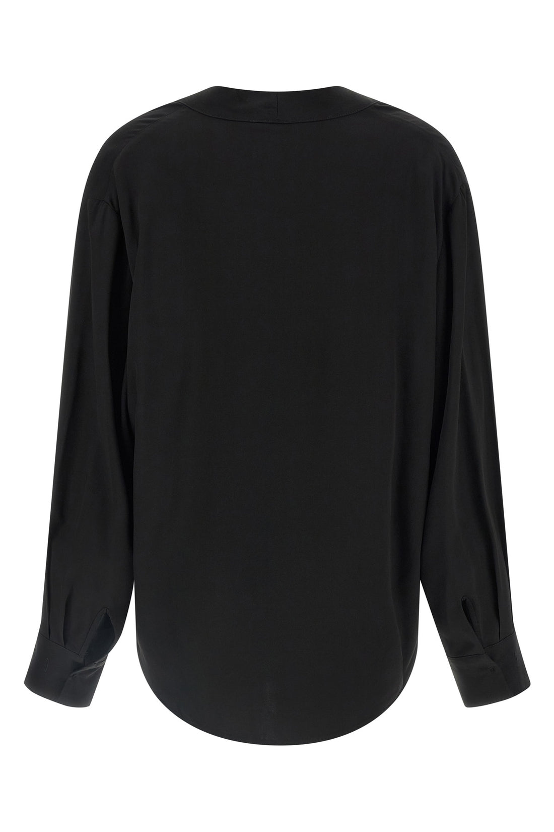 NUDE 38 (nudes) long-sleeved blouse redefines minimalist elegance through a fluid silho