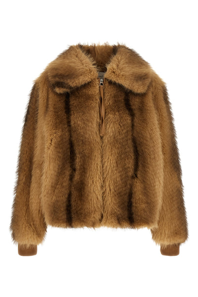 the nude bomber jacket defines the volumes of contemporary outerwear through a s