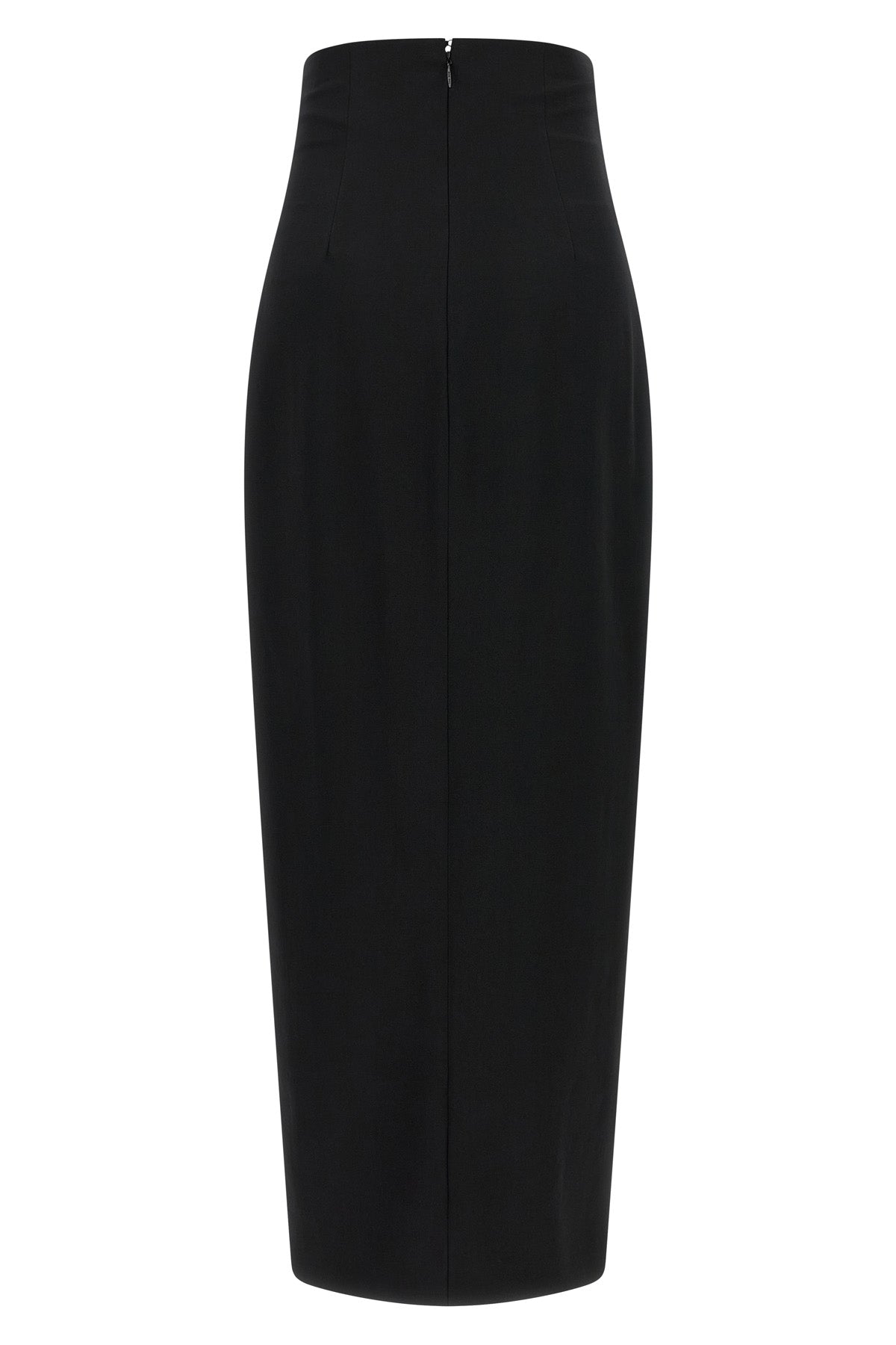 iphora long skirt in japanese wool gabardine