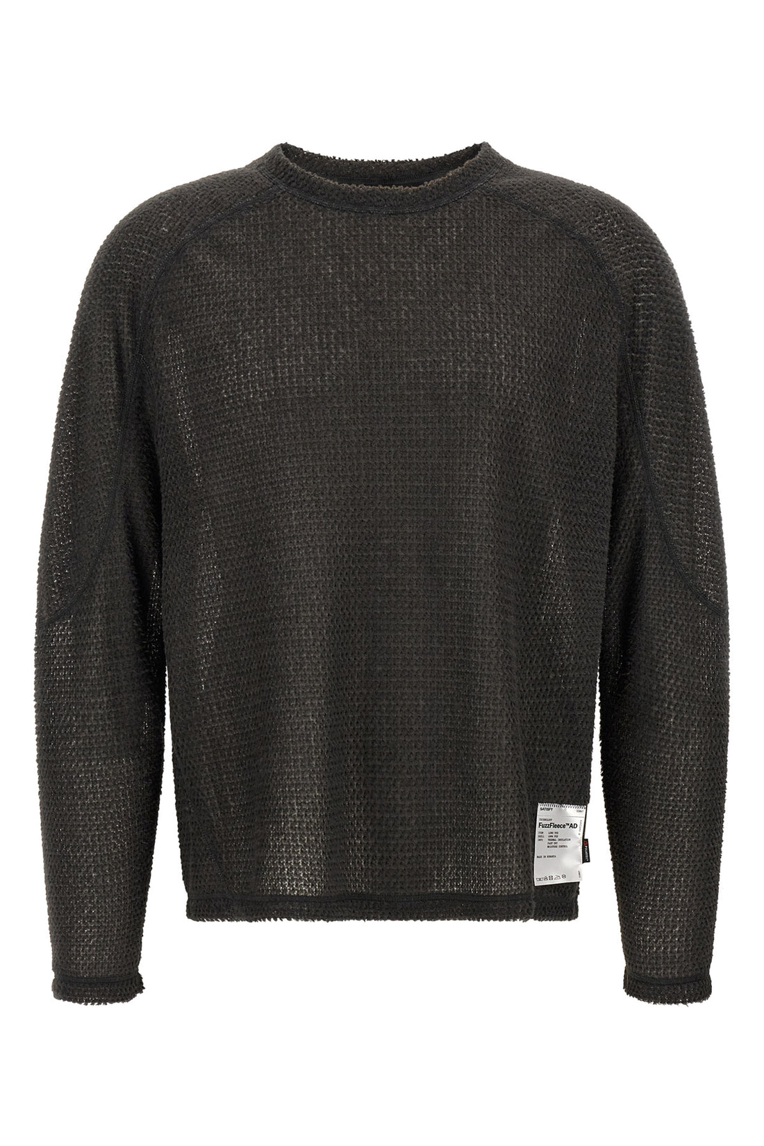 SATISFY L the satisfy fuzzfleece ad long-sleeve shirt