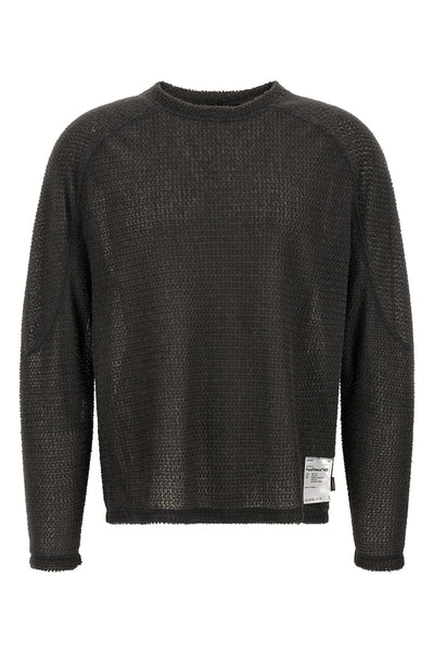 the satisfy fuzzfleece ad long-sleeve shirt