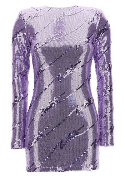 mini dress in stretch fabric