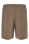 arno bermuda shorts in light melange fabric