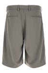 viper bermuda shorts in slightly elasticized viscose blend