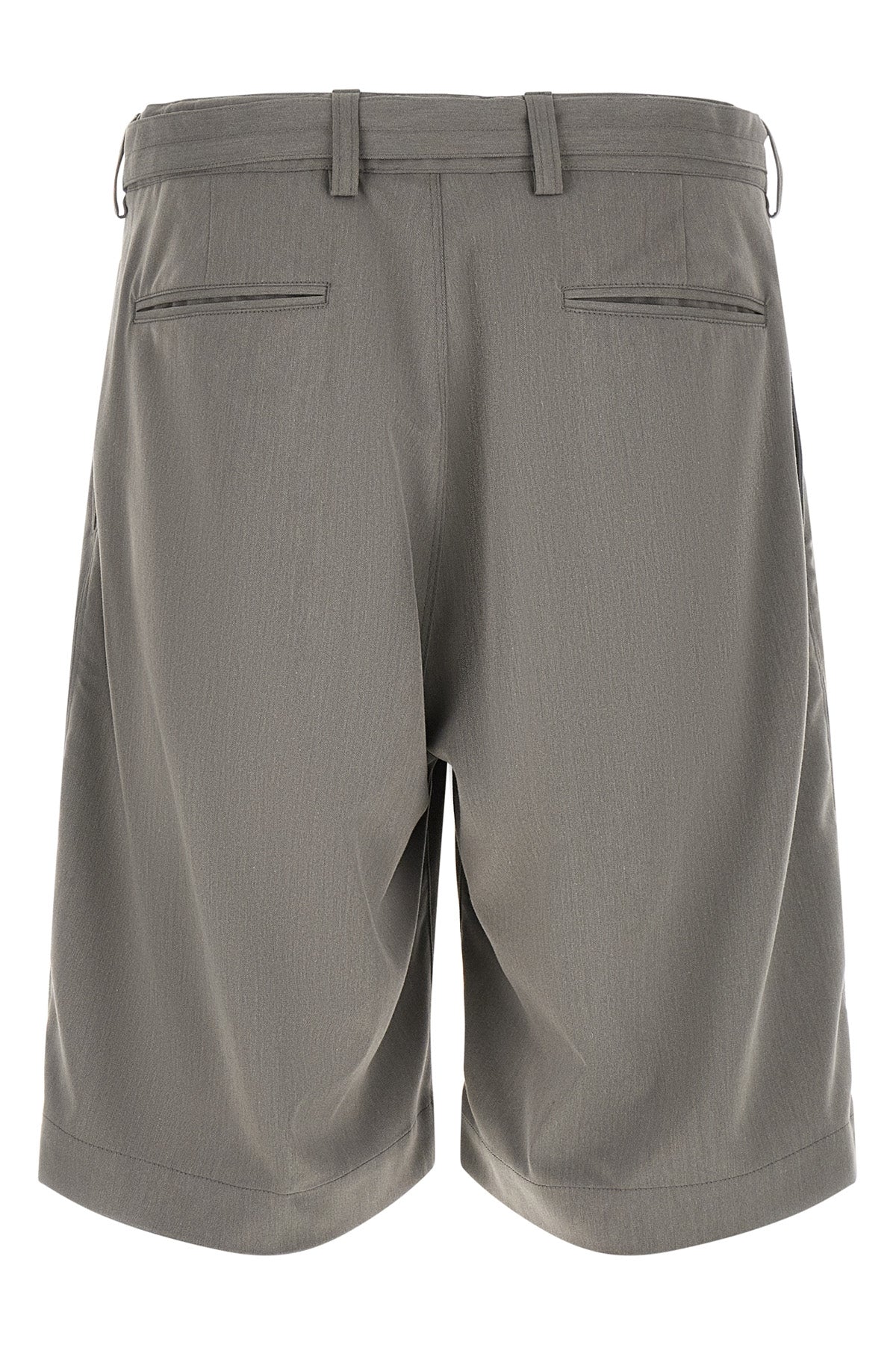 viper bermuda shorts in slightly elasticized viscose blend