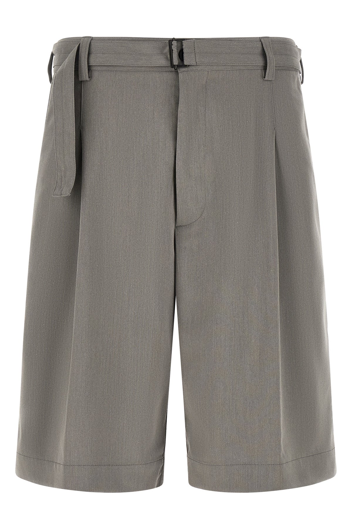 viper bermuda shorts in slightly elasticized viscose blend