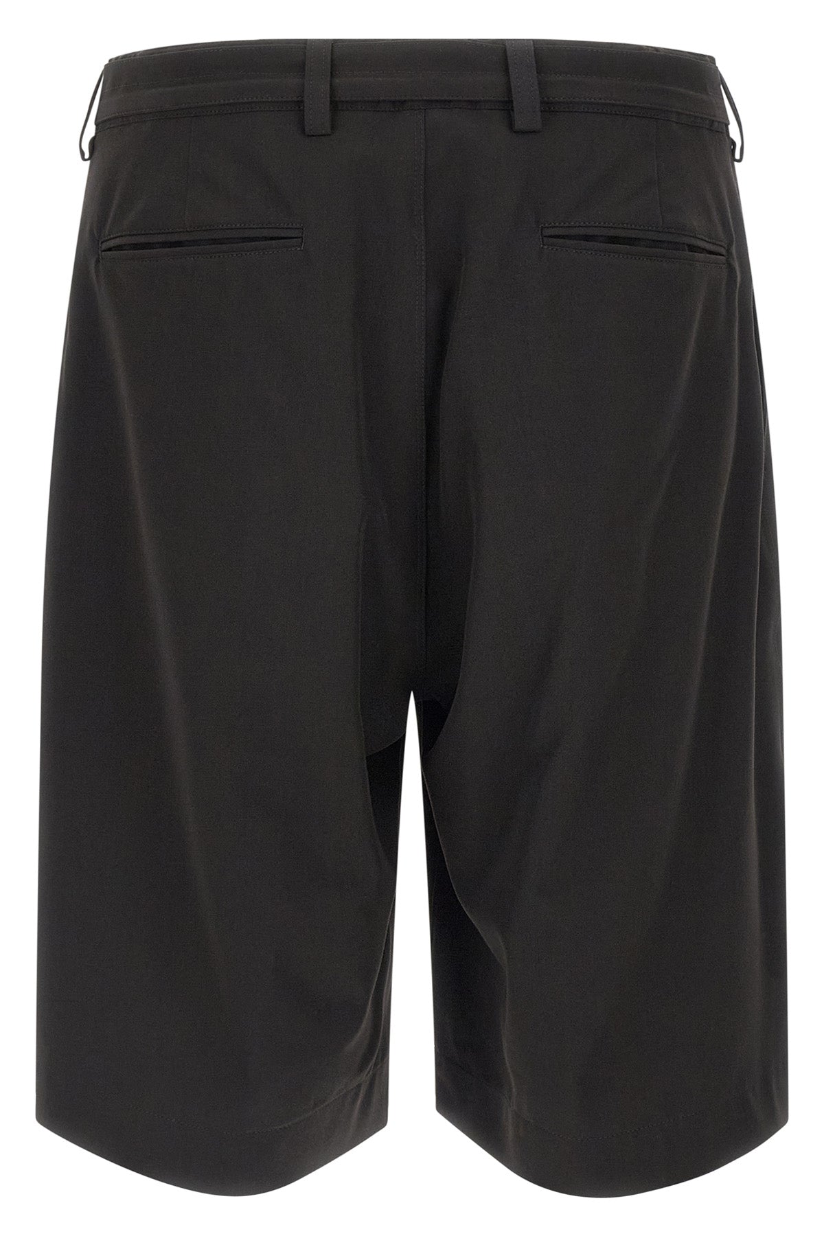 viper bermuda shorts in slightly elasticized viscose blend