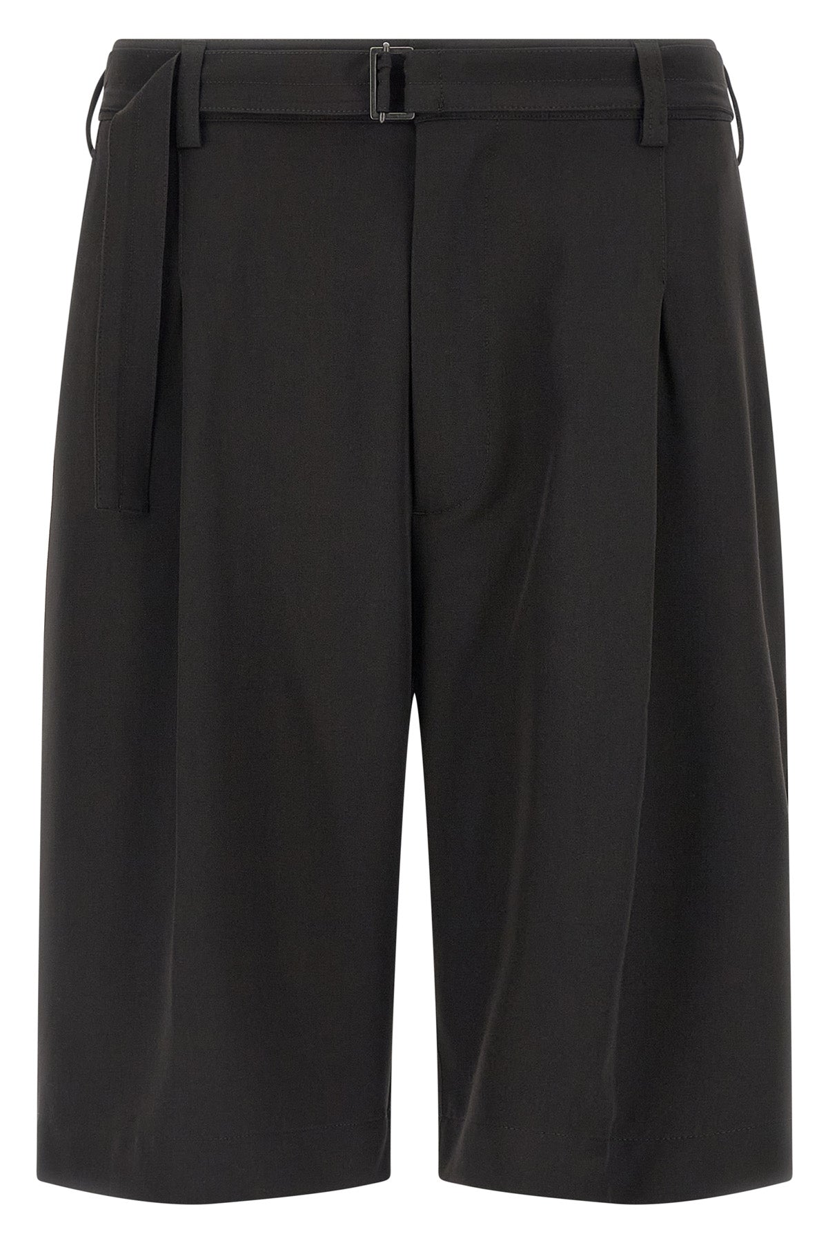 viper bermuda shorts in slightly elasticized viscose blend