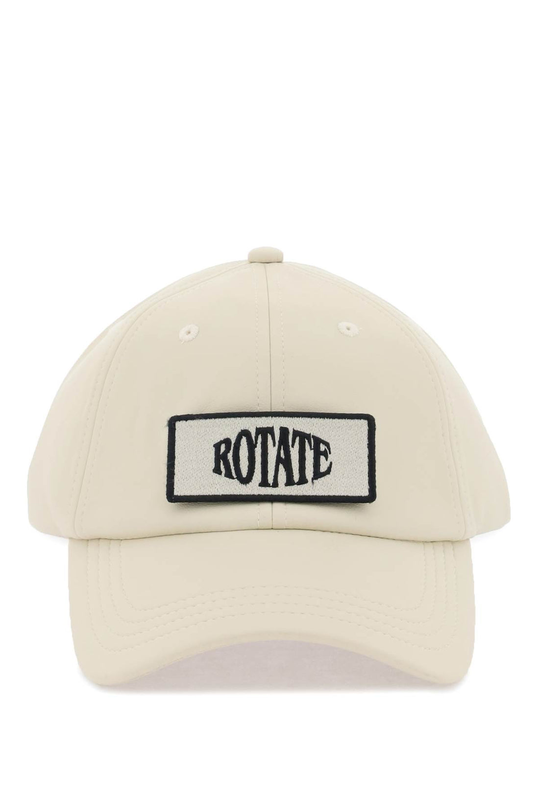 baseball cap with logo patch