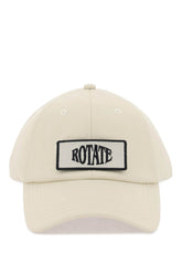 baseball cap with logo patch