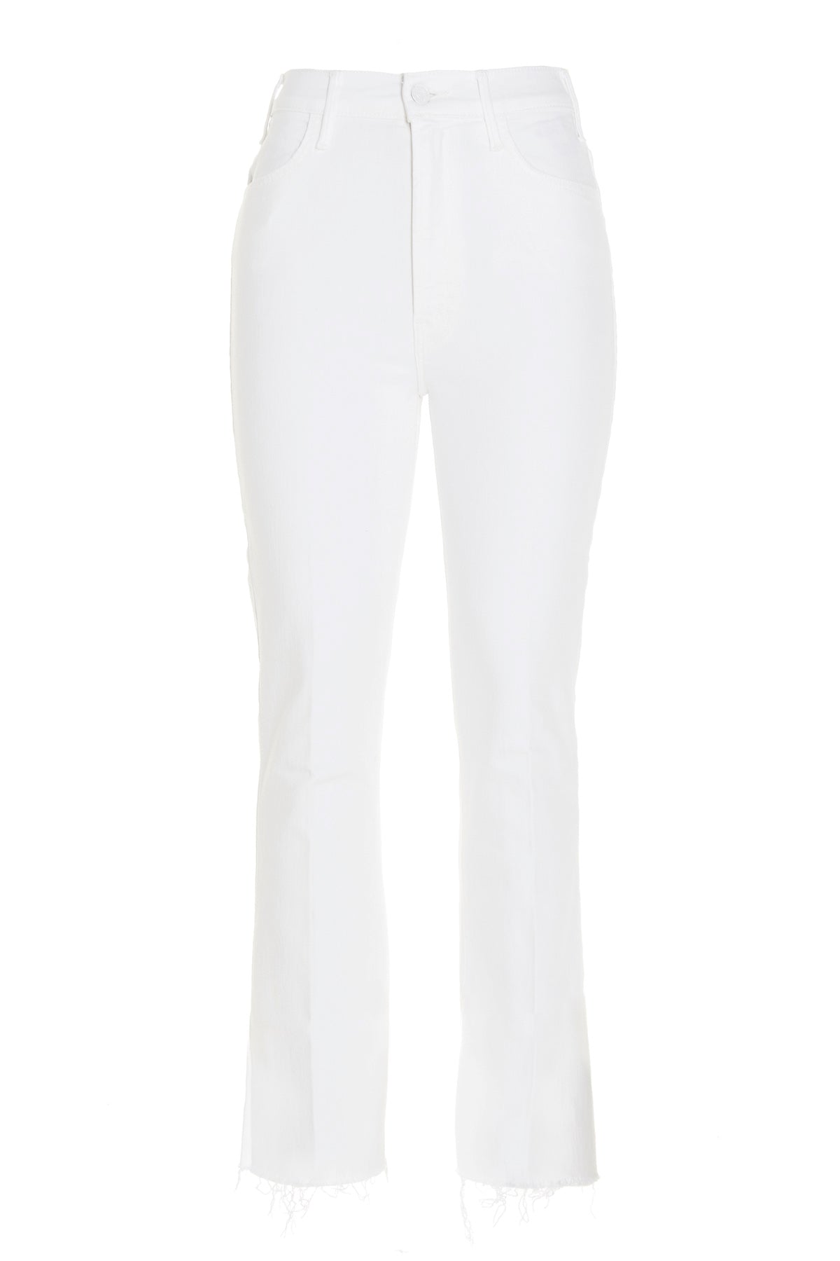 mother the hustler ankle fray jeans