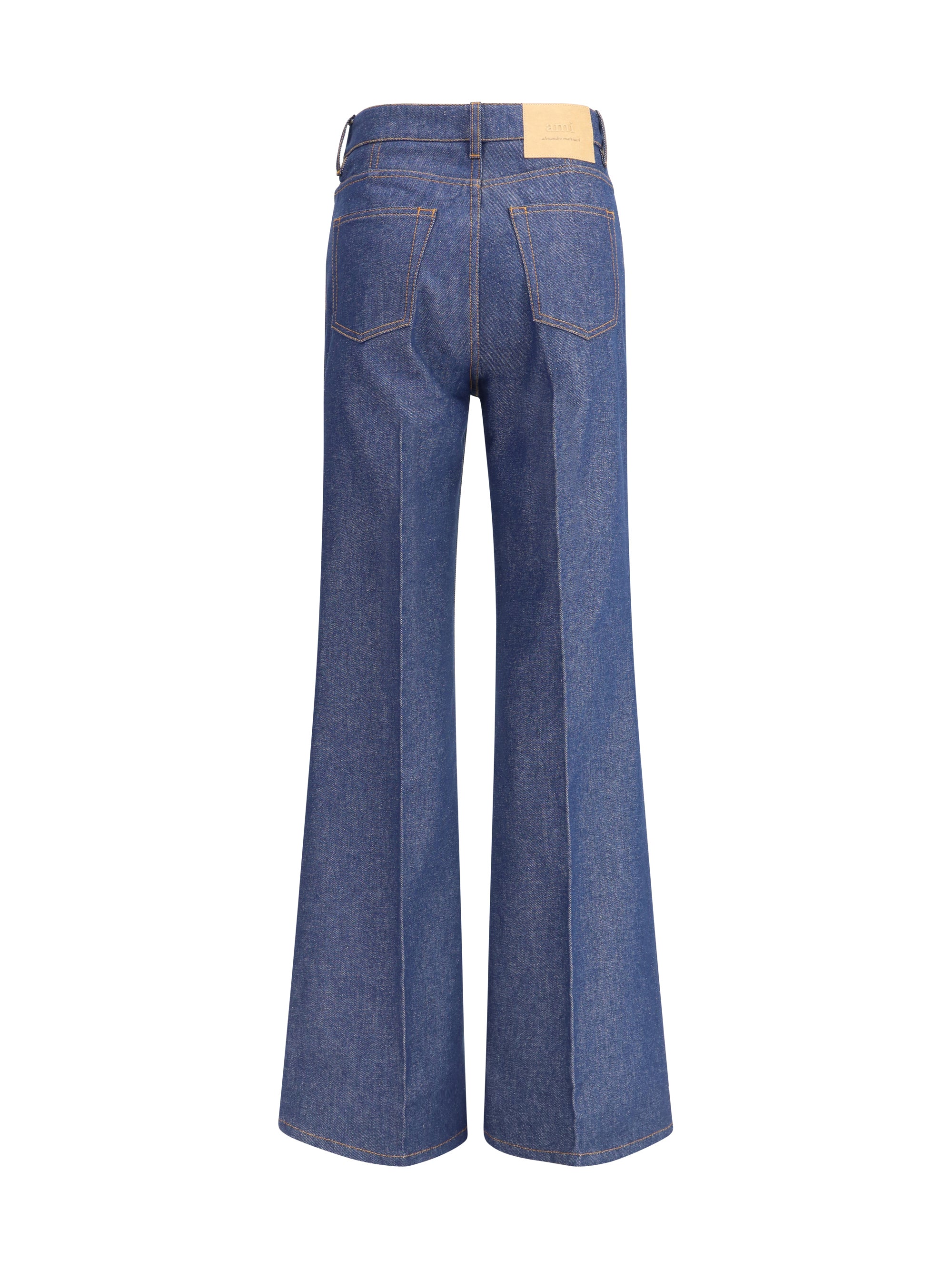 AMI PARIS 25 flare fit jeans in raw