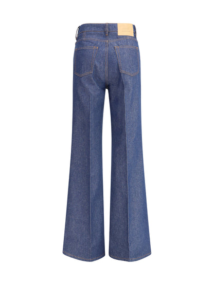 AMI PARIS 25 flare fit jeans in raw