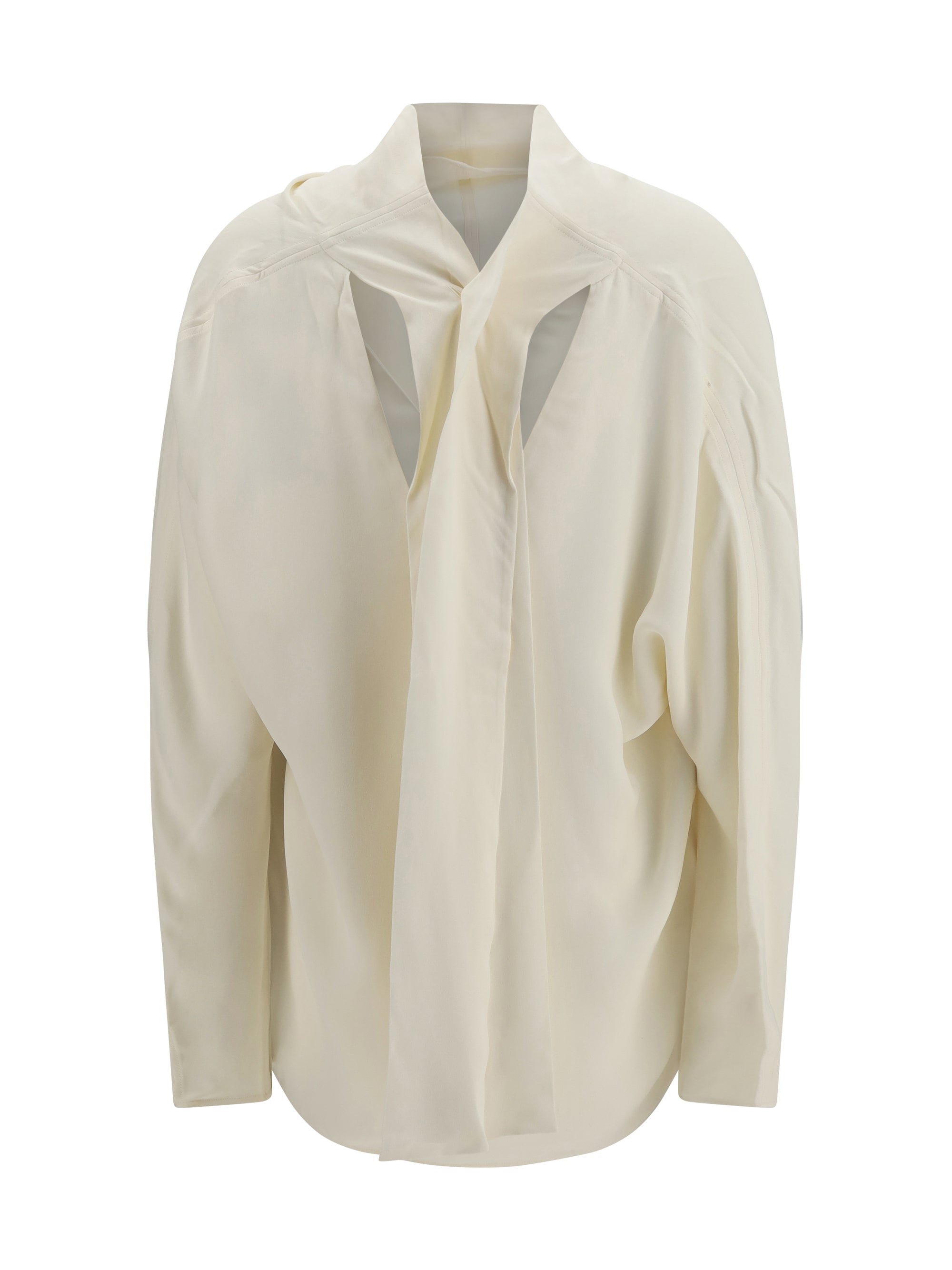cowl neck blouse