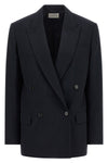 paden double-breasted virgin wool blazer