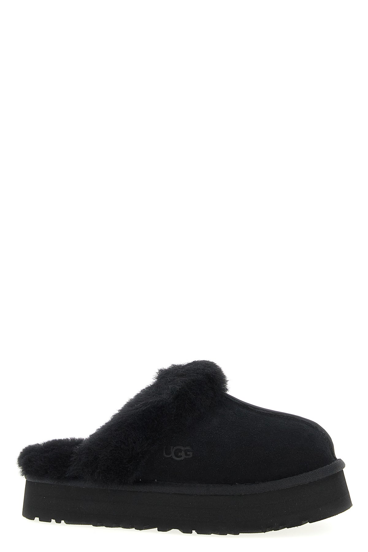 disquette suede slipper
