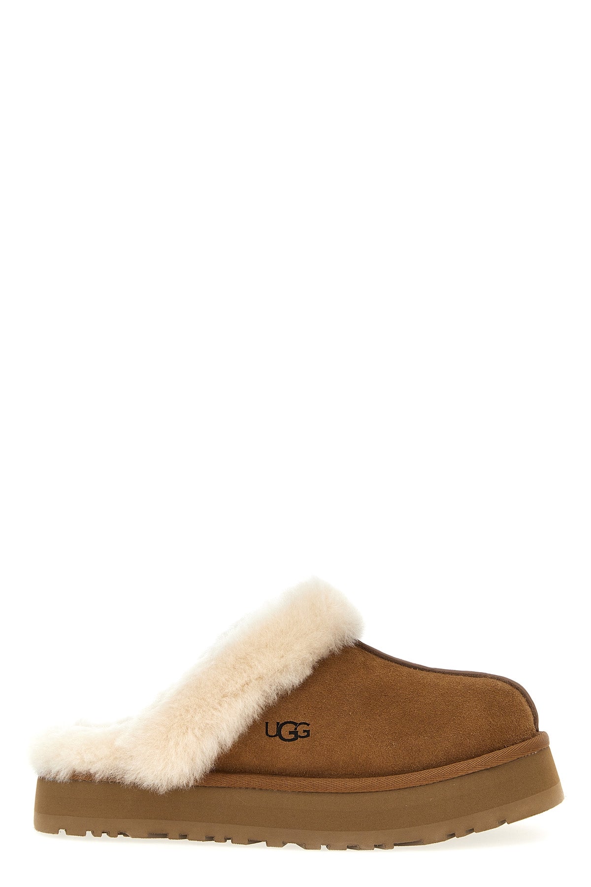 disquette suede slipper
