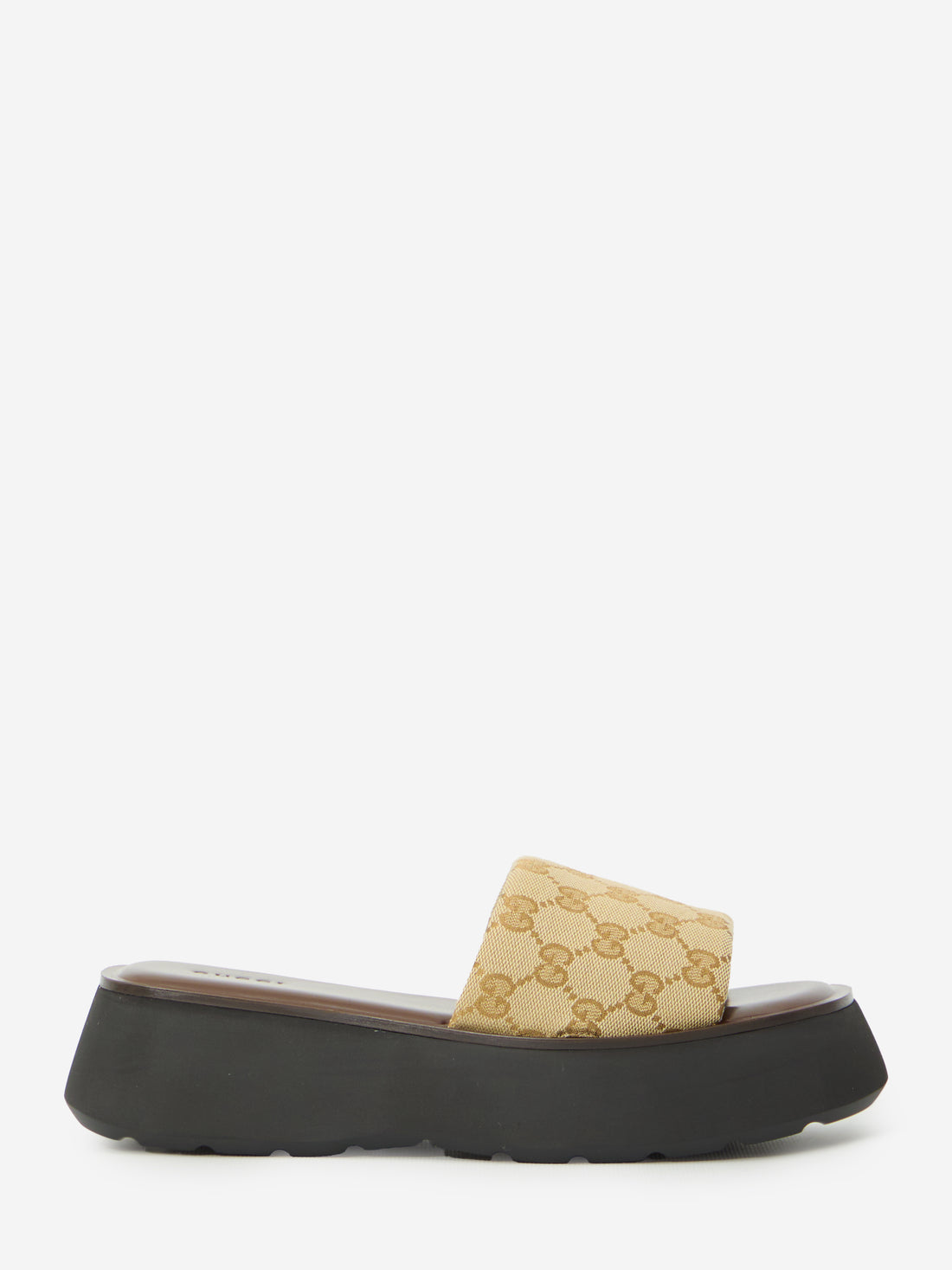 GUCCI 36 thick-soled slide sandal