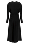 dolman midi dress in medium weight cady