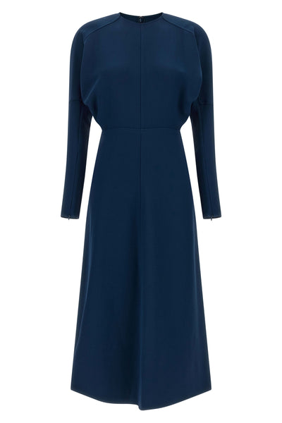 dolman midi dress in medium weight cady