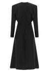 dolman cool wool mélange midi dress