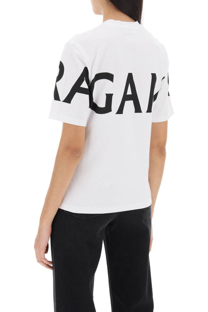 short sleeve t-shirt with oversized logo