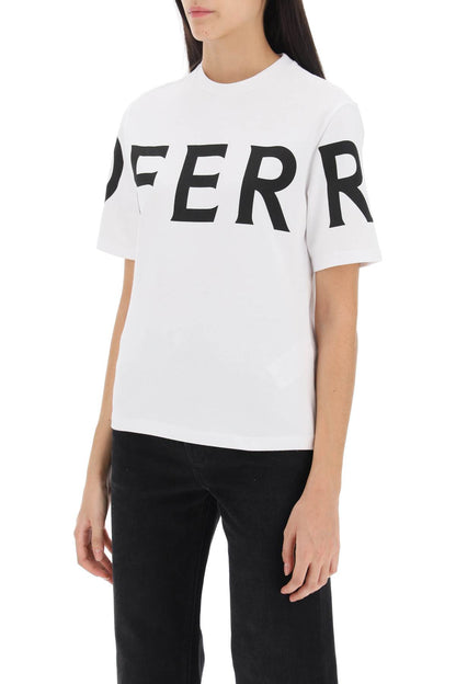 short sleeve t-shirt with oversized logo