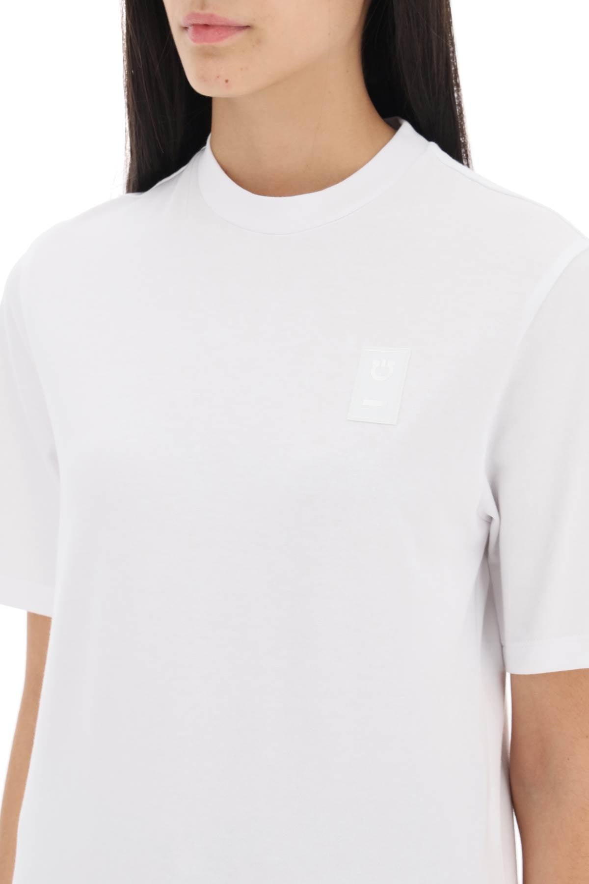 t-shirt with gancini label