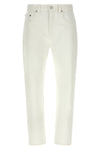 medium weight non-stretch cotton denim jeans