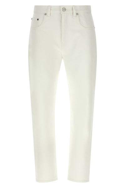 medium weight non-stretch cotton denim jeans
