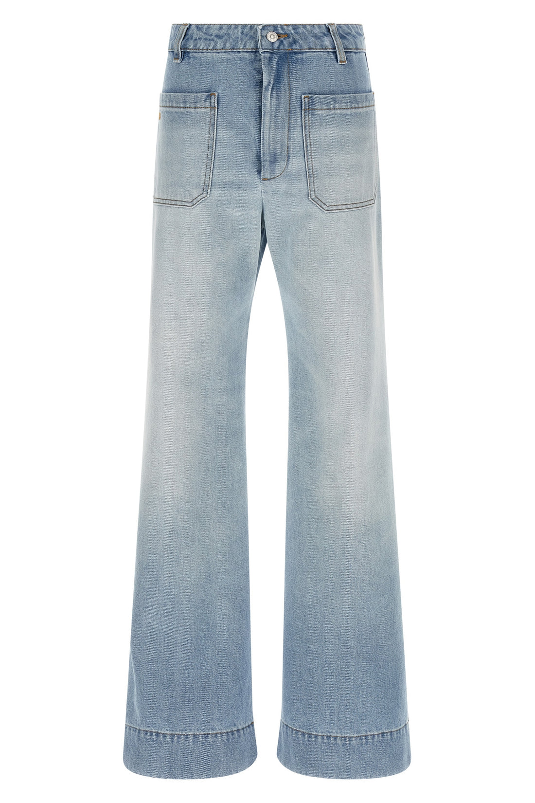VICTORIA BECKHAM 25-32 alina cotton denim jeans