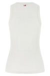rib tank ribbed stretch cotton top
