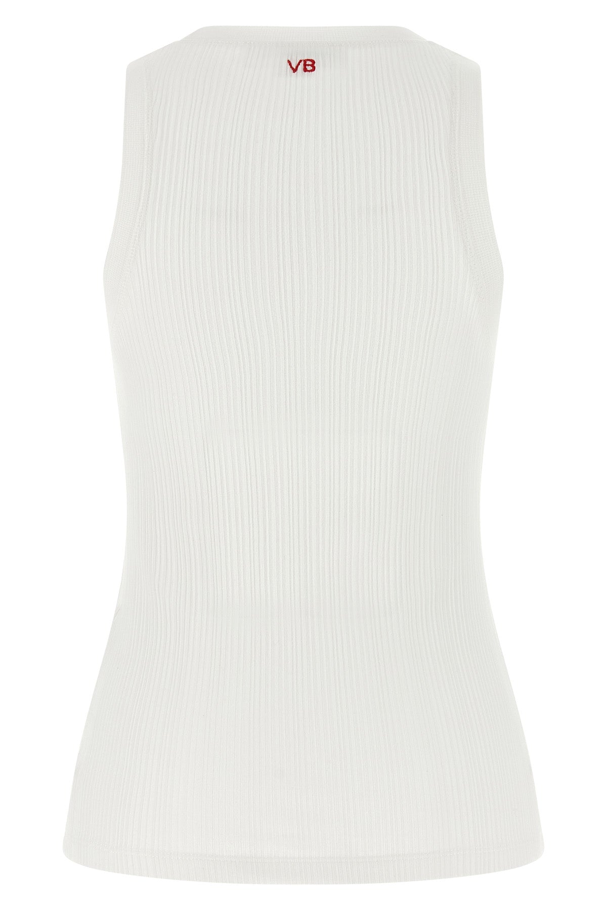 rib tank ribbed stretch cotton top