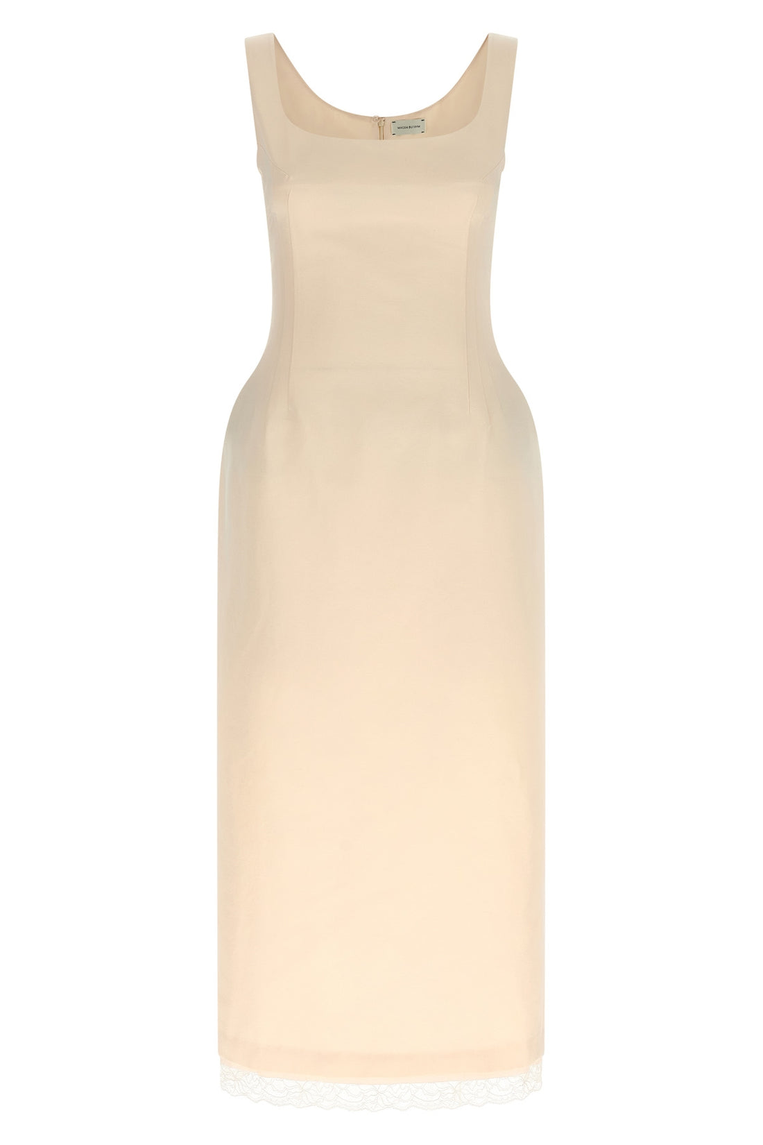 MAGDA BUTRYM 34 the magda butrym 19 midi dress defines an hourglass silhouette through impecca