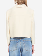 GUCCI 40 gg jacquard cropped jacket