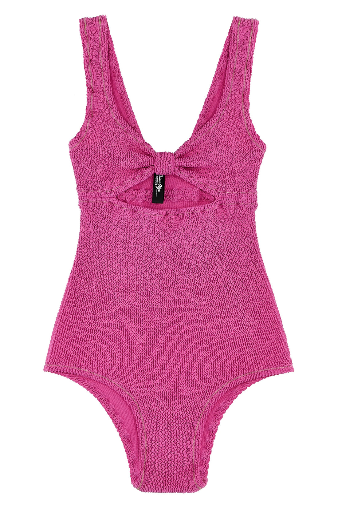 ROTATE BIRGER CHRISTENSEN OS rotate birger christensen x reina olga crinkle one-piece swimsuit in stretch f