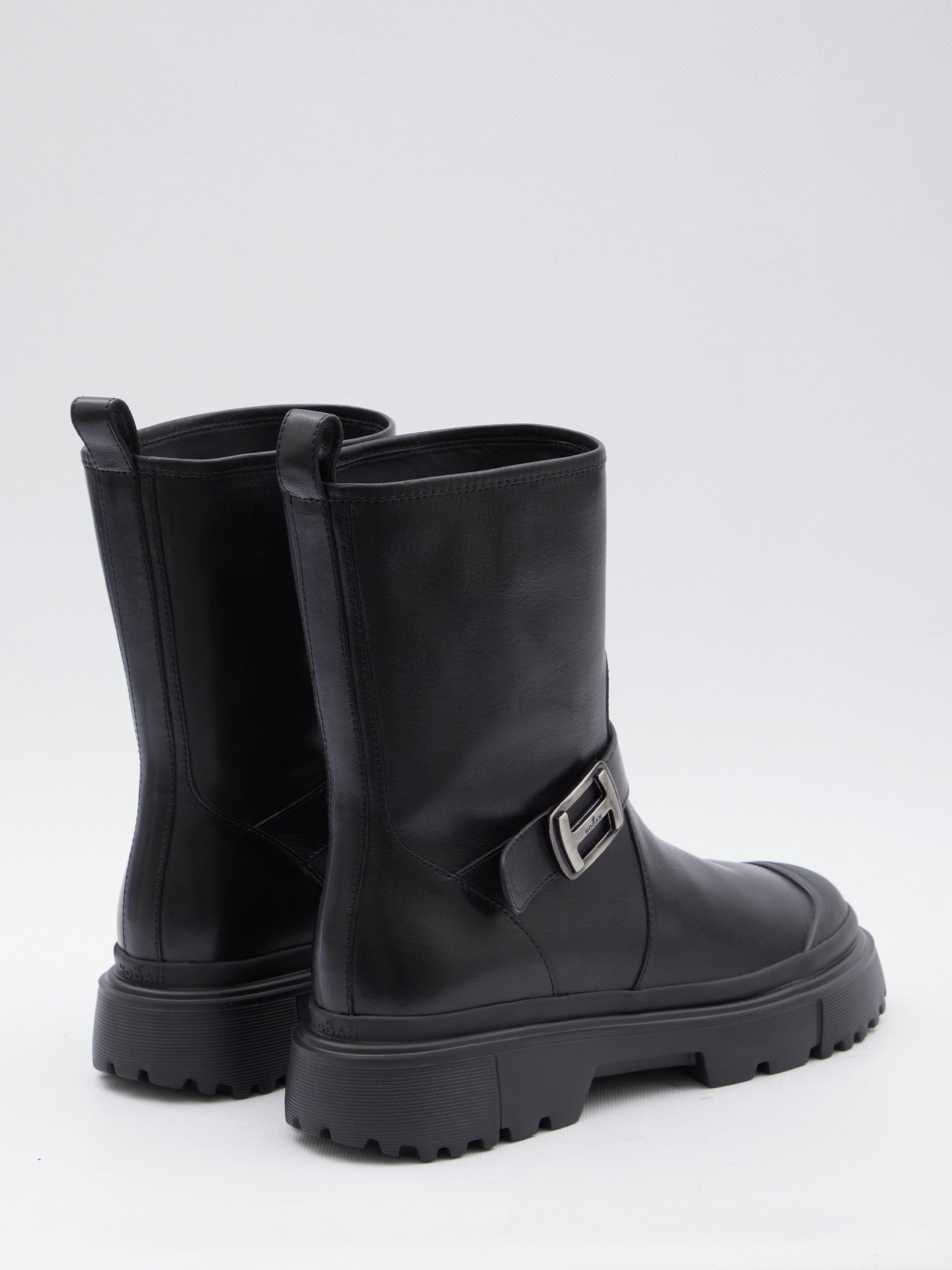 HOGAN 36½ h619 biker boots