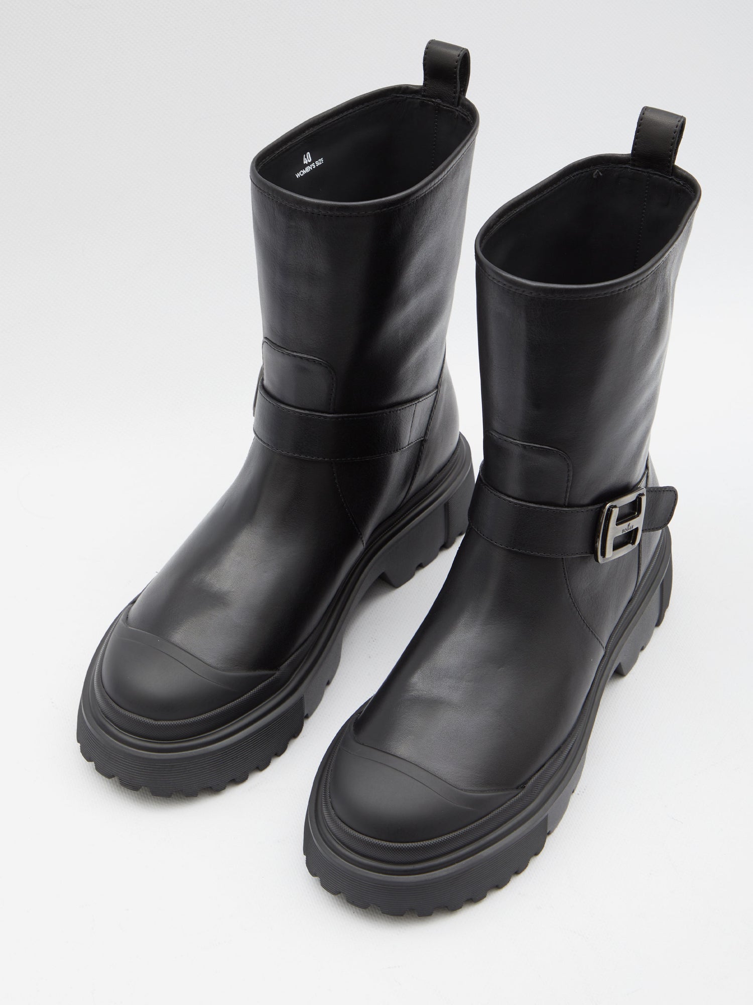 HOGAN 36½ h619 biker boots