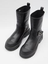 HOGAN 36½ h619 biker boots