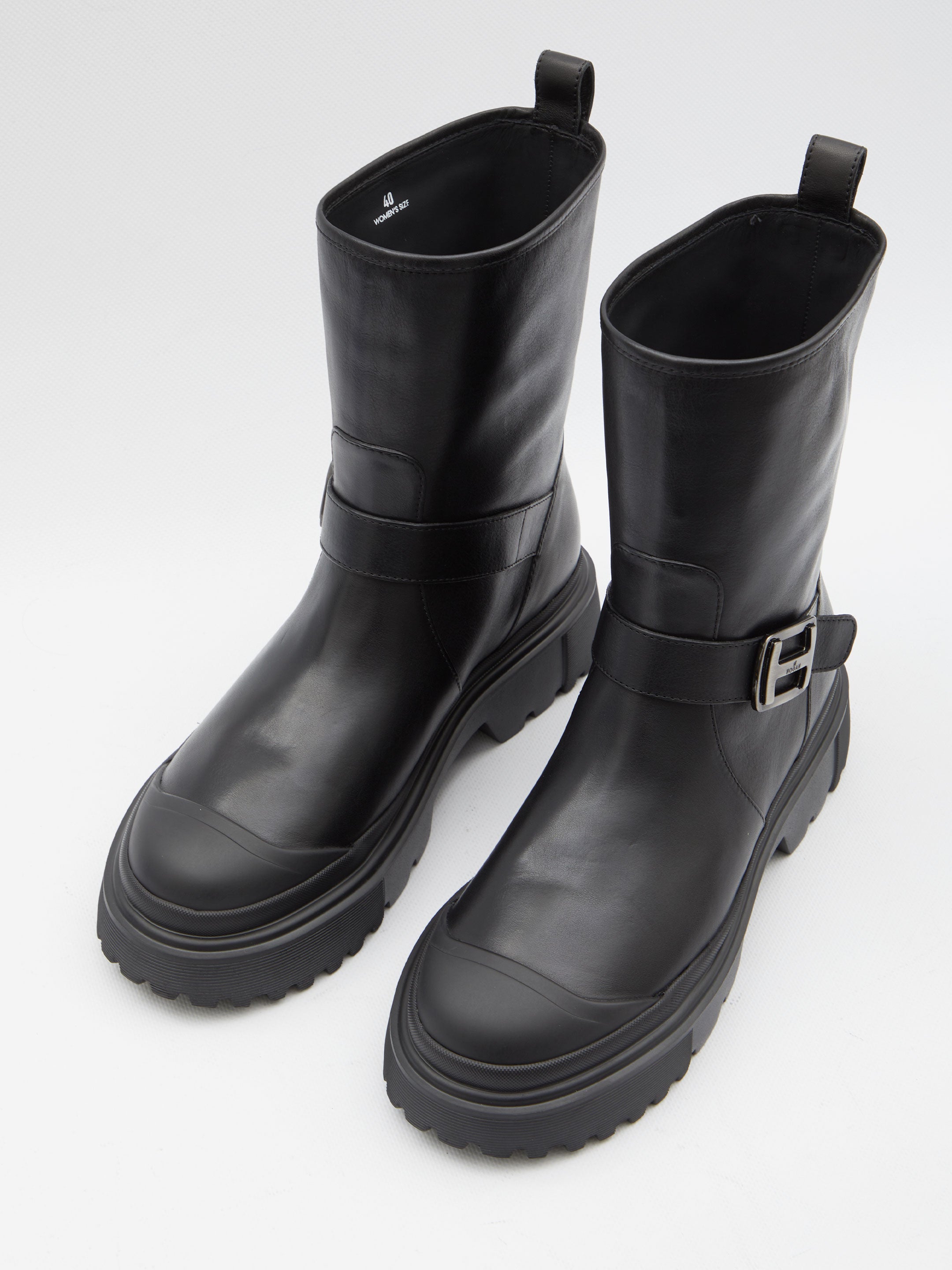 HOGAN 36½ h619 biker boots