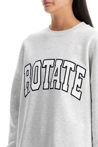 oversized branded sweat